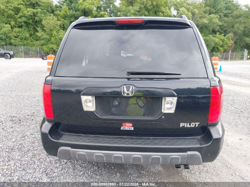 2004 Honda Pilot Ex-L VIN: 2HKYF18544H537860 Lot: 39903960