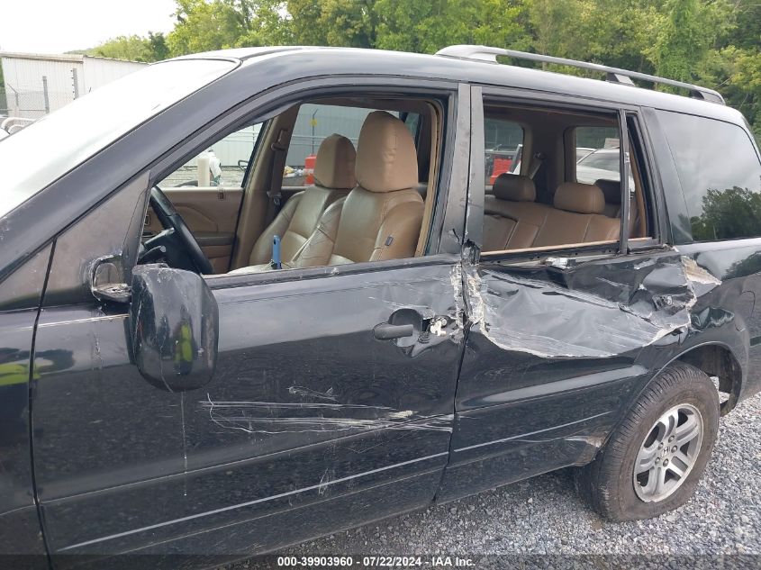 2004 Honda Pilot Ex-L VIN: 2HKYF18544H537860 Lot: 39903960