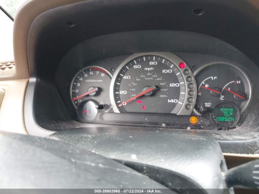 2004 Honda Pilot Ex-L VIN: 2HKYF18544H537860 Lot: 39903960