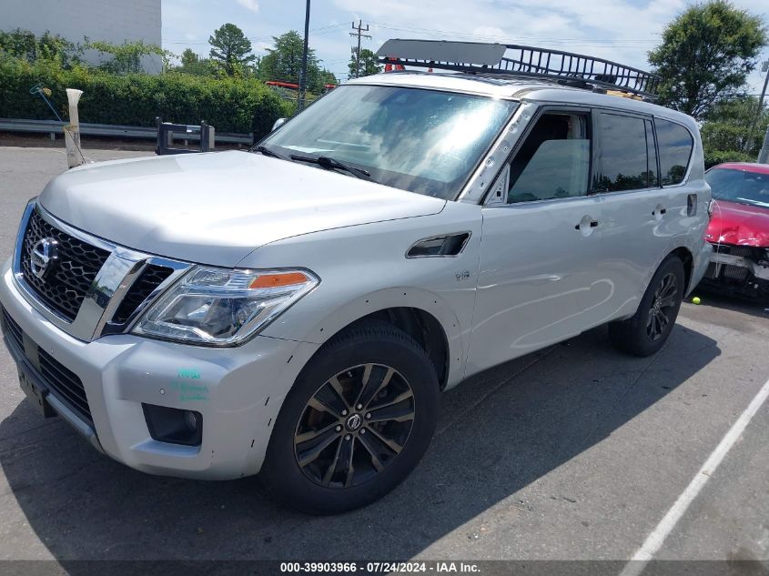 2019 Nissan Armada Platinum VIN: JN8AY2NE4K9757208 Lot: 39903966