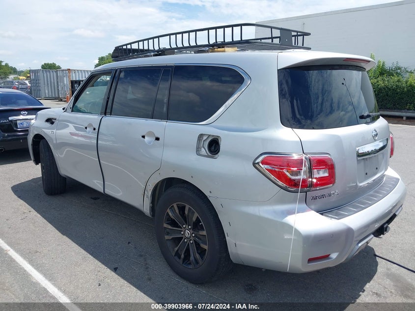 2019 Nissan Armada Platinum VIN: JN8AY2NE4K9757208 Lot: 39903966