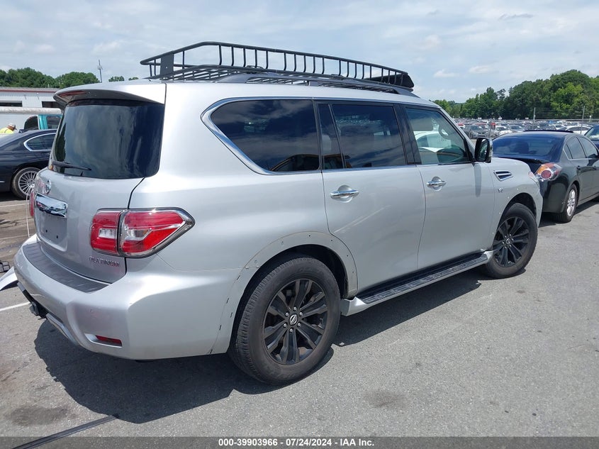2019 Nissan Armada Platinum VIN: JN8AY2NE4K9757208 Lot: 39903966