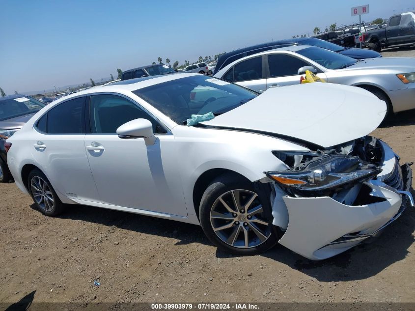 2017 Lexus Es 300H VIN: JTHBW1GGXH2134965 Lot: 39903979