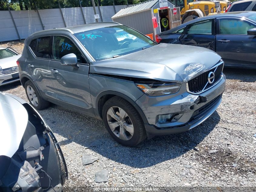 2019 Volvo Xc40 T5 Momentum VIN: YV4162UK1K2094968 Lot: 39903995