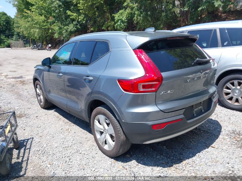 2019 Volvo Xc40 T5 Momentum VIN: YV4162UK1K2094968 Lot: 39903995