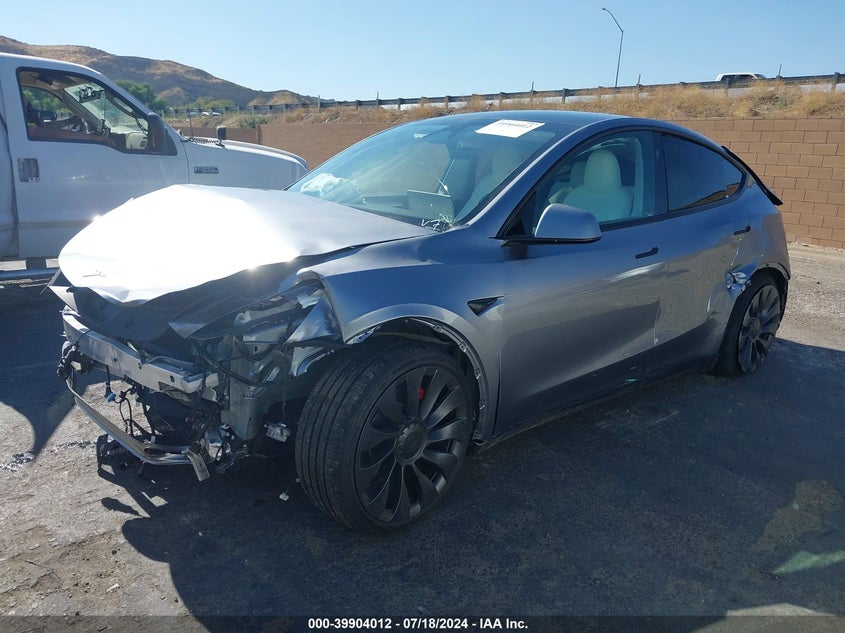 2024 TESLA MODEL Y U   U(VIN: 7SAYGDEF3RA302335