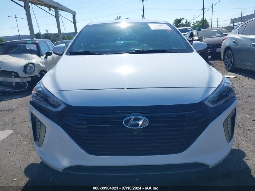 2018 HYUNDAI IONIQ HYBRID LIMITED - KMHC85LC5JU064985