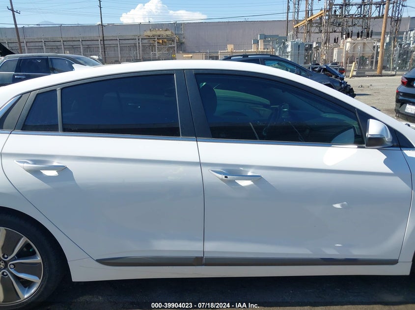 2018 HYUNDAI IONIQ HYBRID LIMITED - KMHC85LC5JU064985