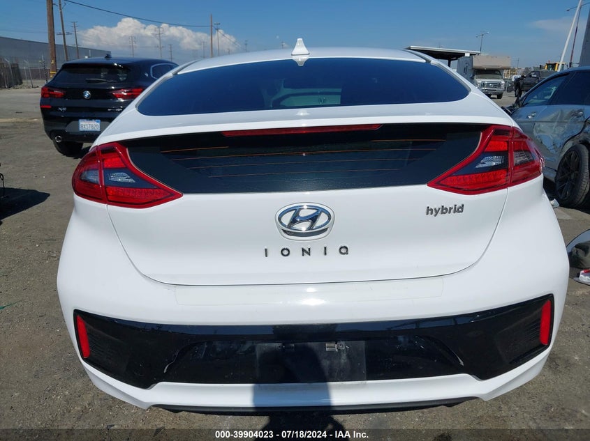 2018 HYUNDAI IONIQ HYBRID LIMITED - KMHC85LC5JU064985