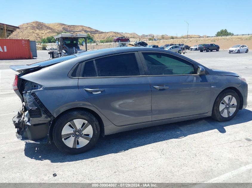 2019 Hyundai Ioniq Hybrid Blue VIN: KMHC65LC7KU180776 Lot: 39904087