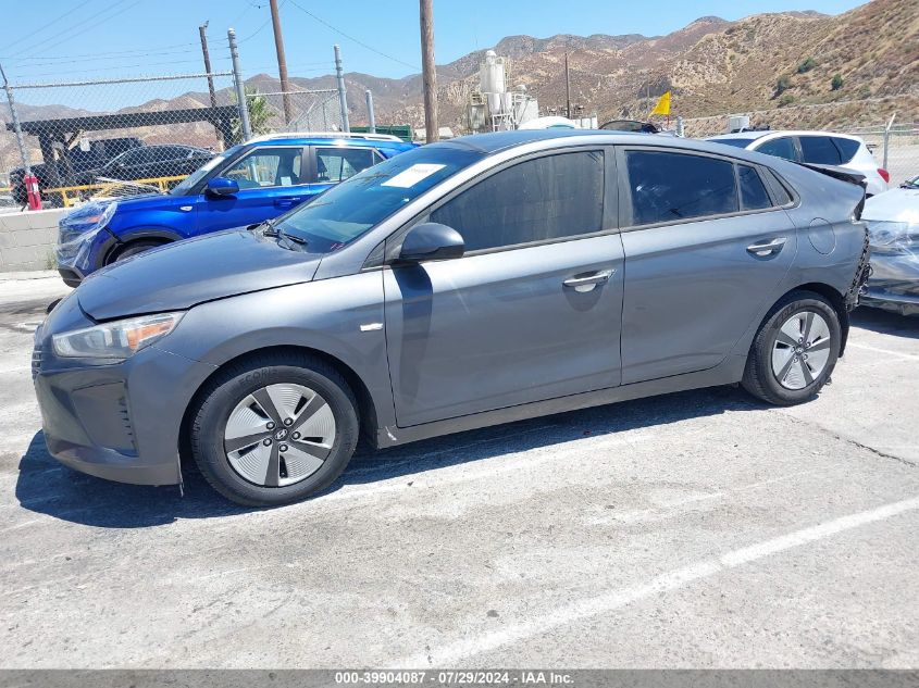 2019 Hyundai Ioniq Hybrid Blue VIN: KMHC65LC7KU180776 Lot: 39904087