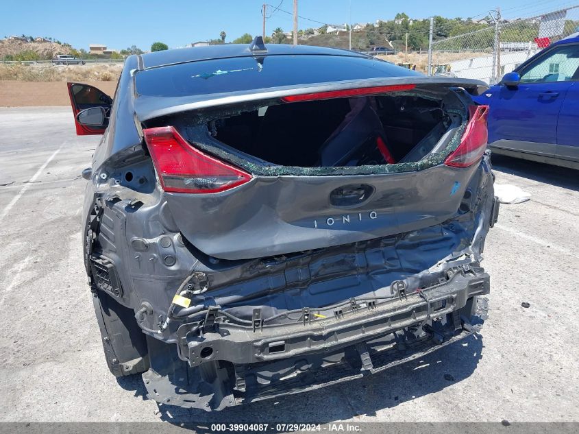 KMHC65LC7KU180776 2019 Hyundai Ioniq Hybrid Blue