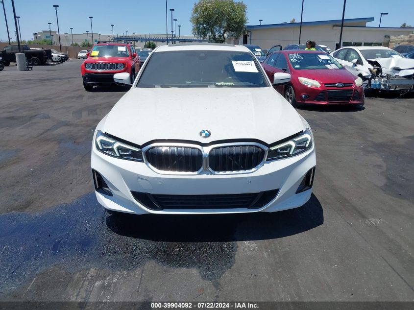 2023 BMW 330I VIN: 3MW69FF08P8D29892 Lot: 39904092