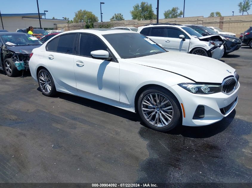 2023 BMW 330I VIN: 3MW69FF08P8D29892 Lot: 39904092