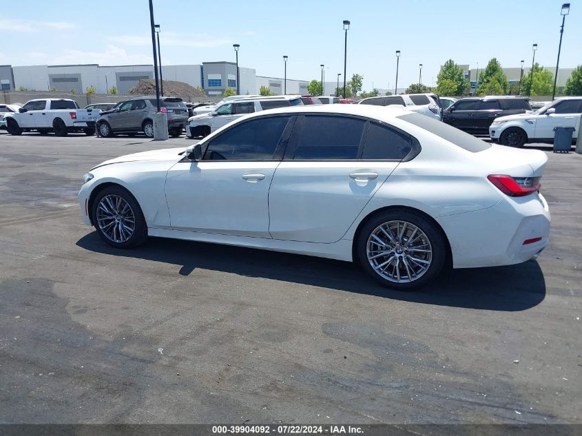 2023 BMW 330I VIN: 3MW69FF08P8D29892 Lot: 39904092