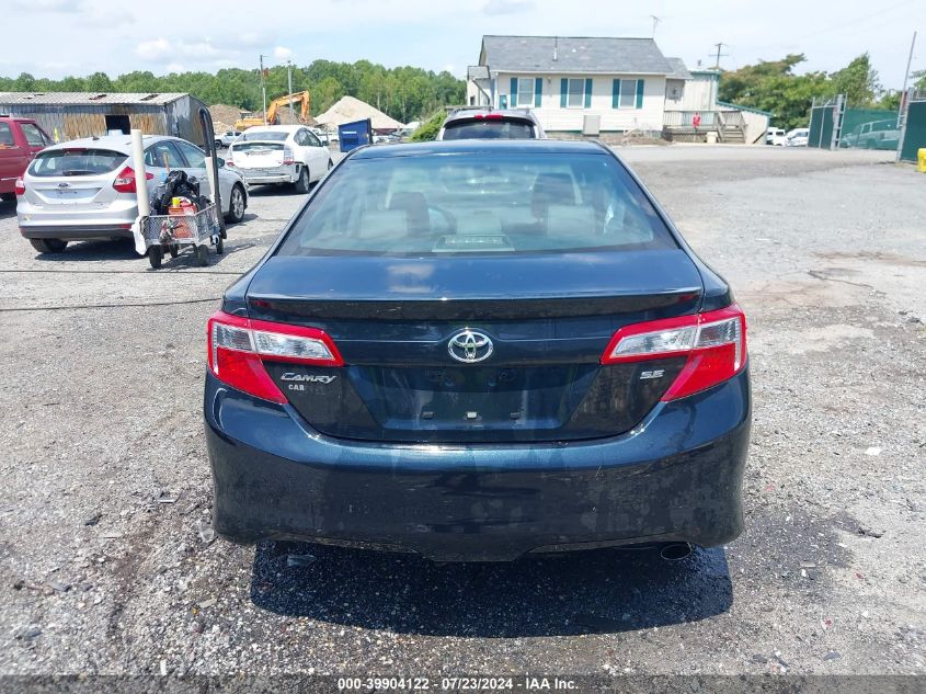 2012 Toyota Camry Se VIN: 4T1BF1FK9CU112150 Lot: 39904122