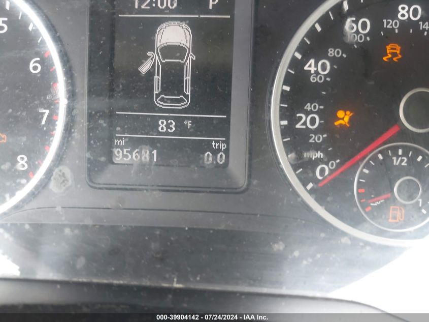 2016 Volkswagen Tiguan S VIN: WVGBV7AX2GW514501 Lot: 39904142