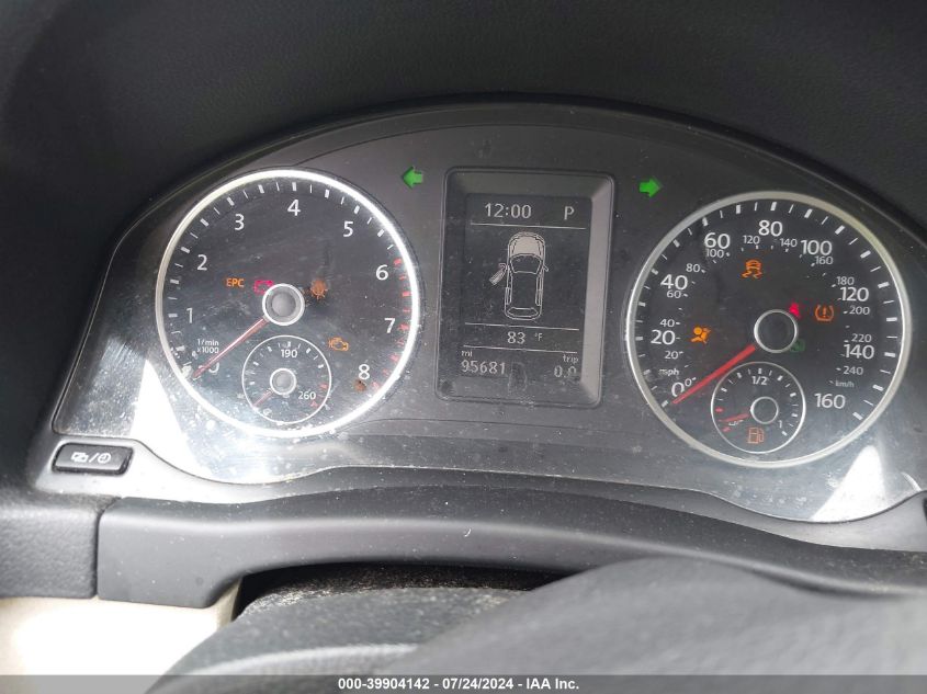 2016 Volkswagen Tiguan S VIN: WVGBV7AX2GW514501 Lot: 39904142