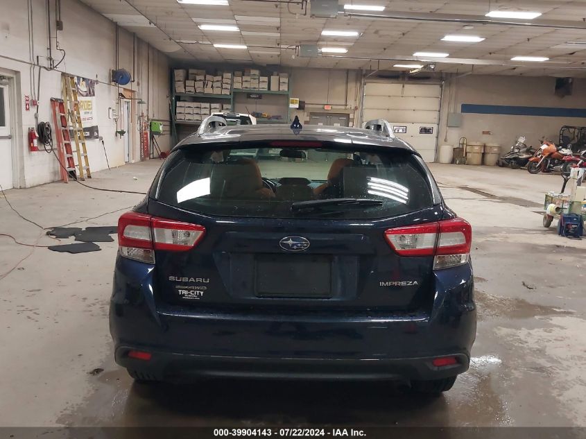 2019 Subaru Impreza 2.0I Premium VIN: 4S3GTAC60K3701943 Lot: 39904143