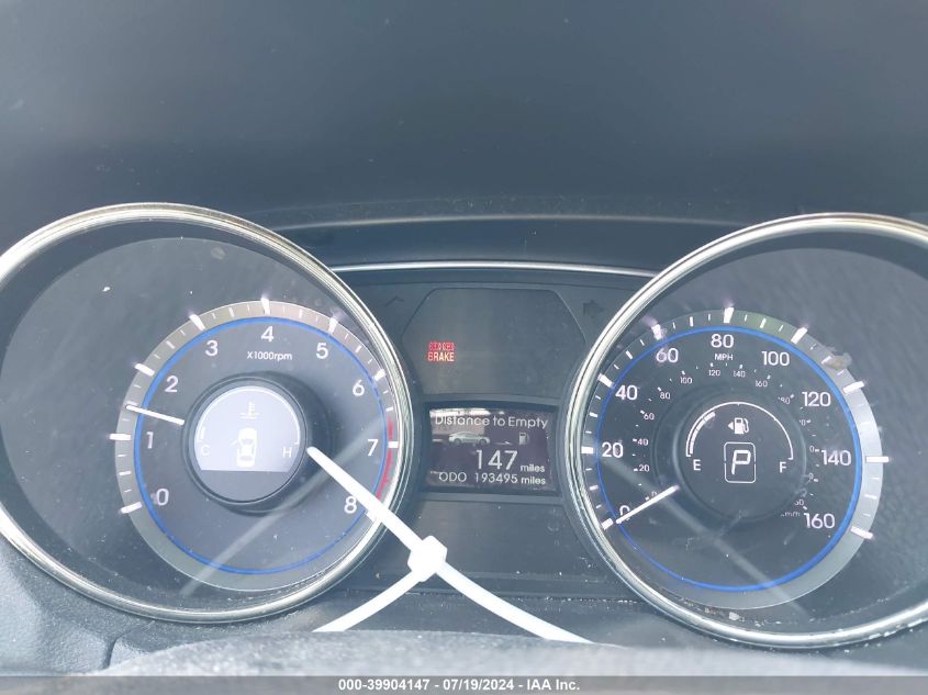 2011 Hyundai Sonata Se/Limited VIN: 5NPEC4AC3BH284341 Lot: 39904147