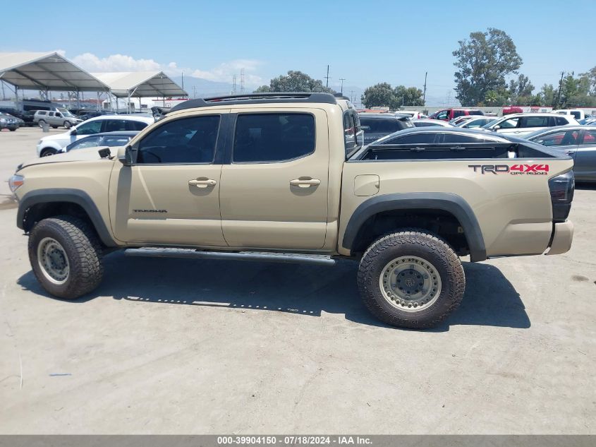 2018 Toyota Tacoma Dbl Cab/Sr/Trdspt/Or/Pro VIN: 5TFCZ5ANXJX165413 Lot: 39904150