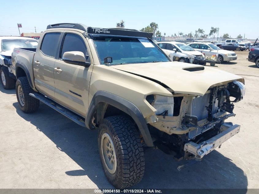 2018 Toyota Tacoma Dbl Cab/Sr/Trdspt/Or/Pro VIN: 5TFCZ5ANXJX165413 Lot: 39904150