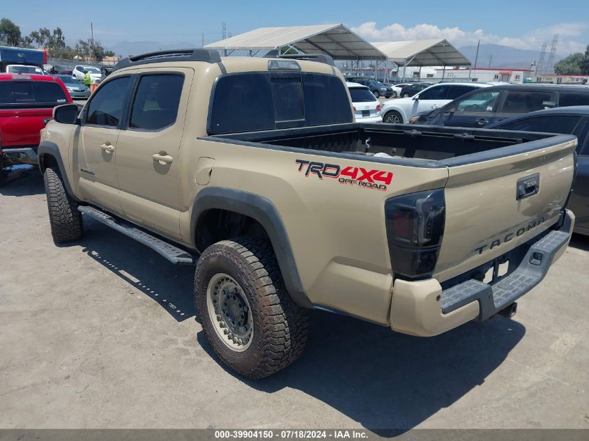 2018 Toyota Tacoma Dbl Cab/Sr/Trdspt/Or/Pro VIN: 5TFCZ5ANXJX165413 Lot: 39904150