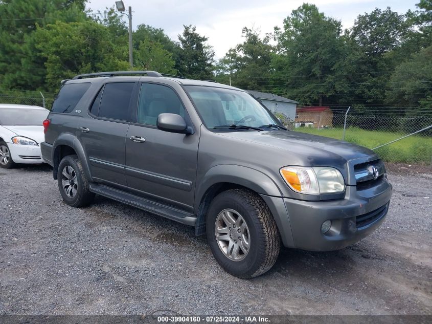 2006 Toyota Sequoia Sr5 V8 VIN: 5TDZT34A16S284070 Lot: 39904160