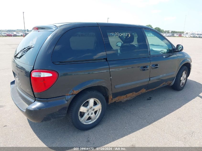 2006 Dodge Caravan Sxt VIN: 1D4GP45R26B608997 Lot: 39904173