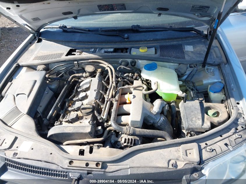 2004 Volkswagen Passat Gls VIN: WVWPD63B24P090218 Lot: 39904184