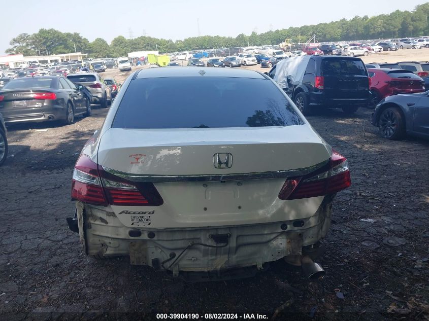 1HGCR2F89GA080500 2016 Honda Accord Ex-L