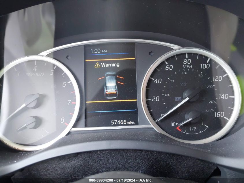 2019 Nissan Sentra Sv VIN: 3N1AB7AP1KY376155 Lot: 39904208