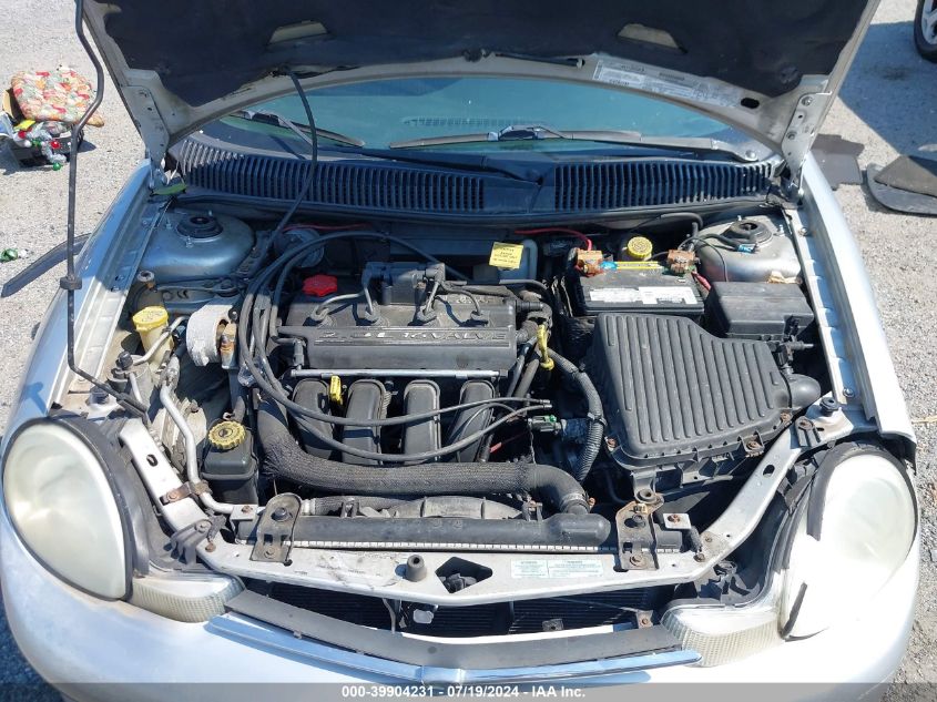 2001 Dodge Neon Se/Es VIN: 1B3ES46C91D165968 Lot: 39904231