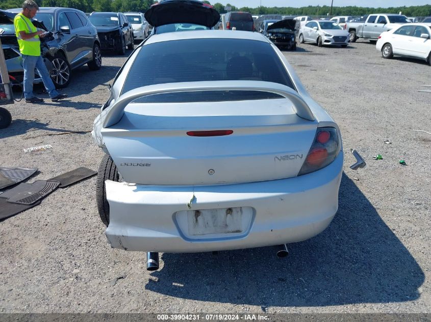 2001 Dodge Neon Se/Es VIN: 1B3ES46C91D165968 Lot: 39904231
