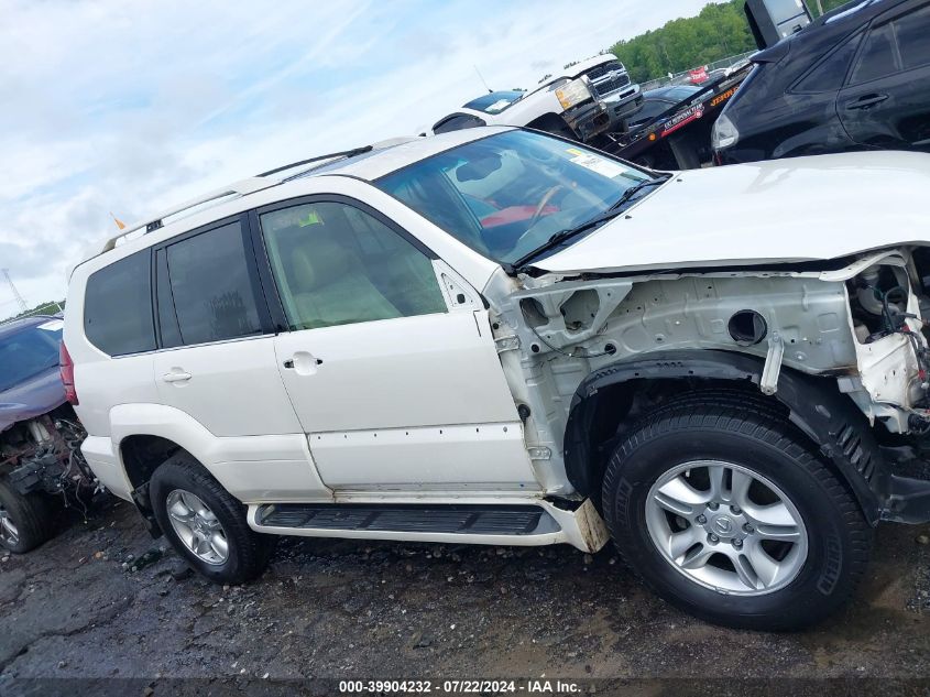 2005 Lexus Gx 470 VIN: JTJBT20X650082054 Lot: 39904232