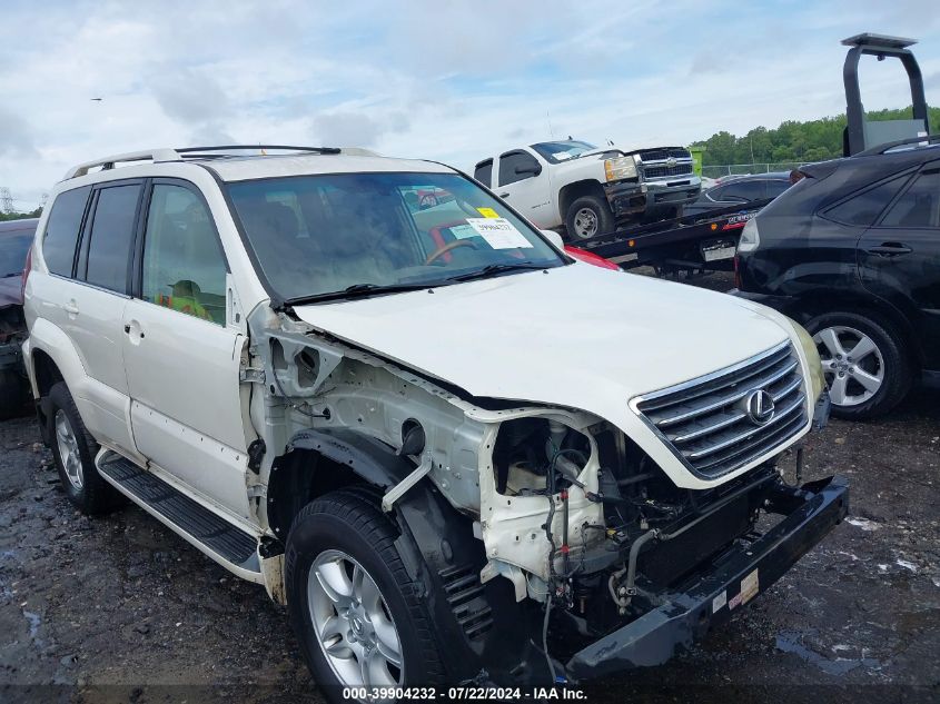 2005 Lexus Gx 470 VIN: JTJBT20X650082054 Lot: 39904232