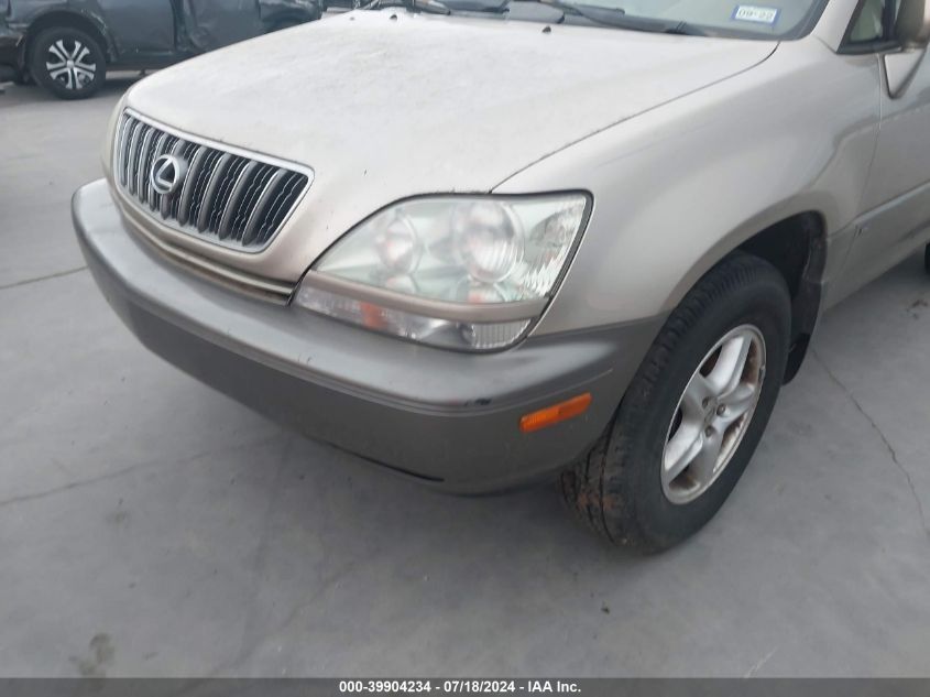 2001 Lexus Rx 300 300 VIN: JTJHF10UX10234347 Lot: 39904234