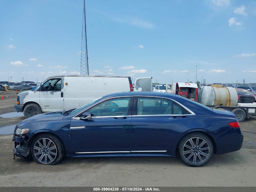 1LN6L9RP8H5605402 2017 Lincoln Continental Reserve