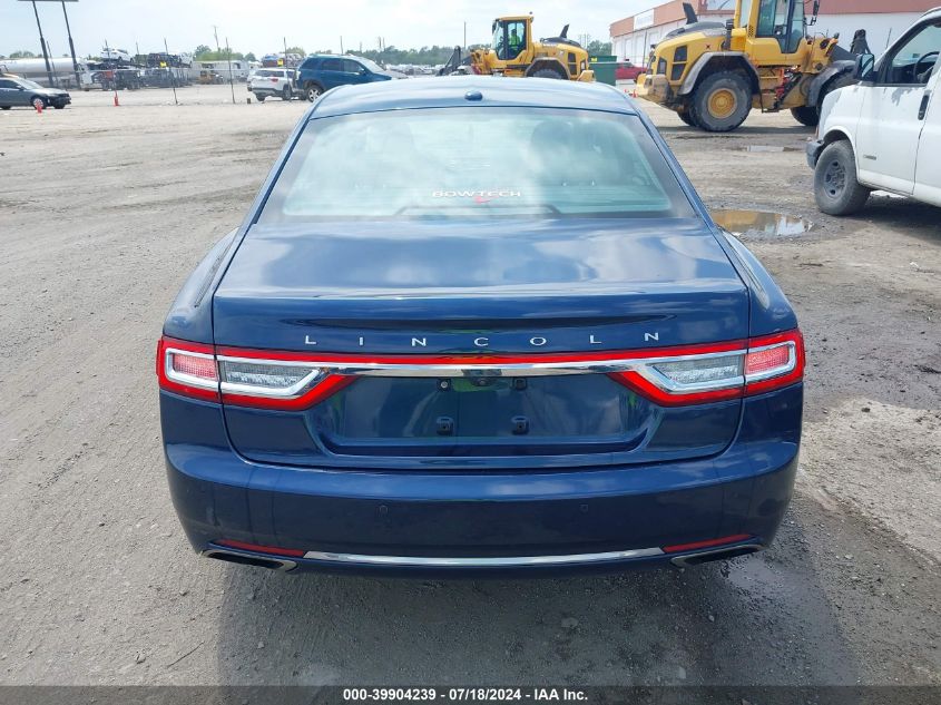 1LN6L9RP8H5605402 2017 Lincoln Continental Reserve