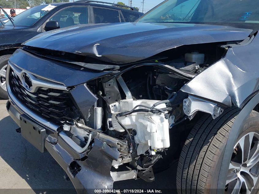 2021 Toyota Highlander Xle VIN: 5TDHZRAH6MS527724 Lot: 39904246