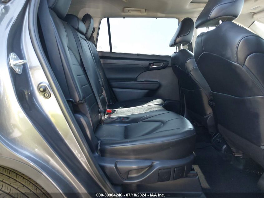 2021 Toyota Highlander Xle VIN: 5TDHZRAH6MS527724 Lot: 39904246