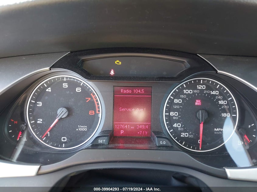 2009 Audi A4 2.0T Premium VIN: WAUSF78K39N014655 Lot: 39904293