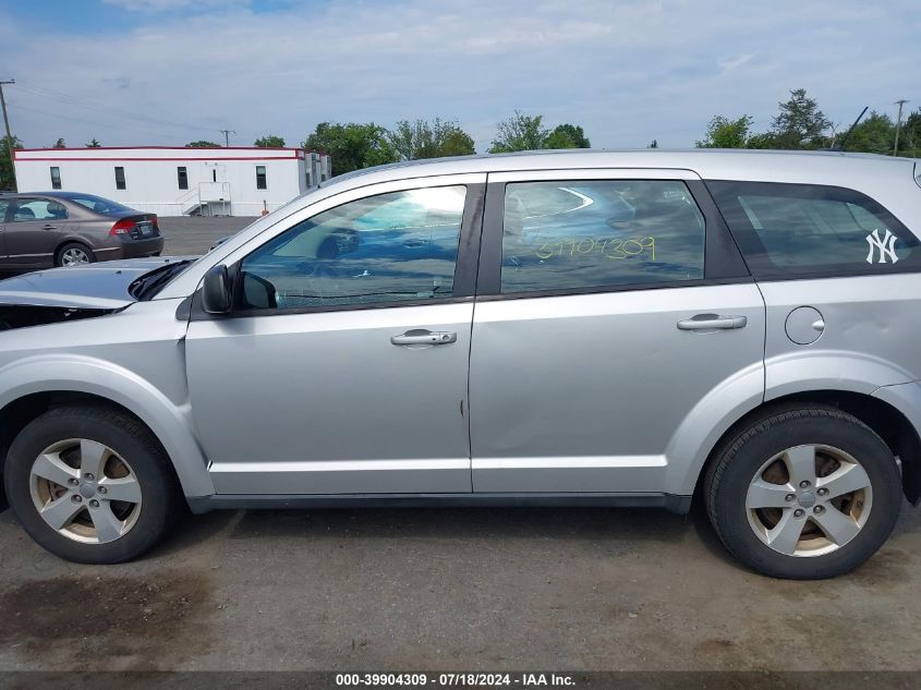 2013 Dodge Journey American Value Pkg VIN: 3C4PDCABXDT587448 Lot: 39904309
