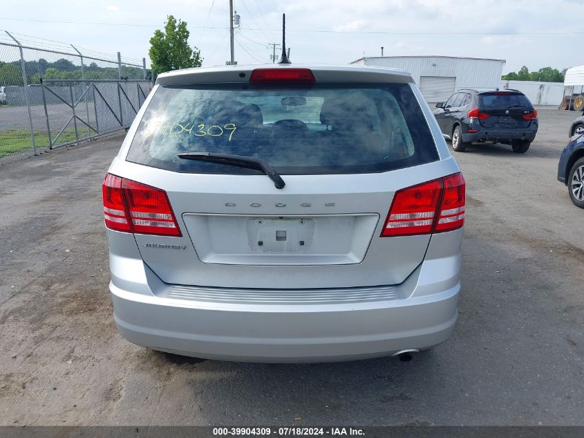 2013 Dodge Journey American Value Pkg VIN: 3C4PDCABXDT587448 Lot: 39904309