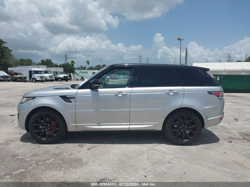 2014 Land Rover Range Rover Sport 5.0L V8 Supercharged Autobiography VIN: SALWV2EF4EA316435 Lot: 39904311