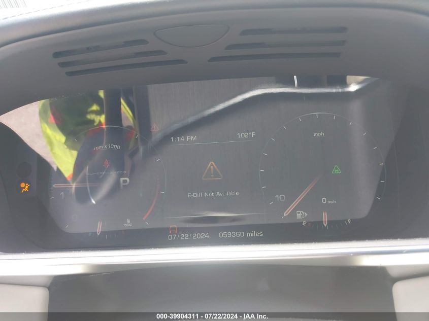 2014 Land Rover Range Rover Sport 5.0L V8 Supercharged Autobiography VIN: SALWV2EF4EA316435 Lot: 39904311