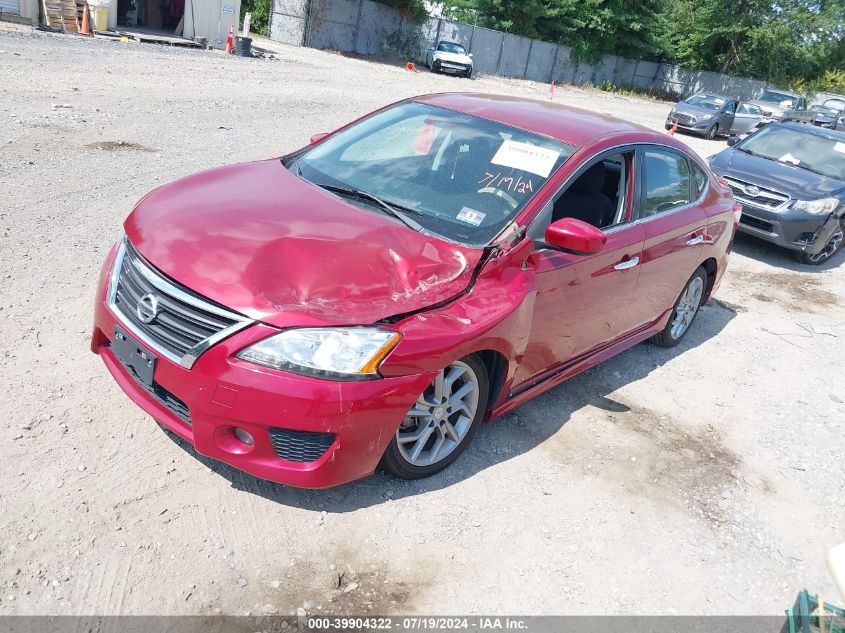 2014 Nissan Sentra Sr VIN: 3N1AB7AP4EY337547 Lot: 39904322