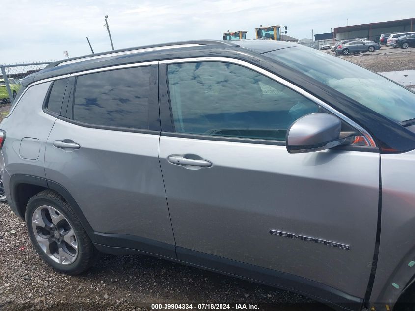 2020 Jeep Compass Limited Fwd VIN: 3C4NJCCB0LT120972 Lot: 39904334