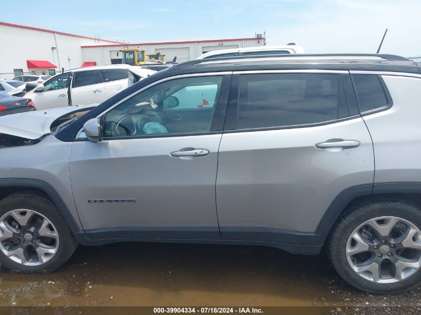 2020 Jeep Compass Limited Fwd VIN: 3C4NJCCB0LT120972 Lot: 39904334