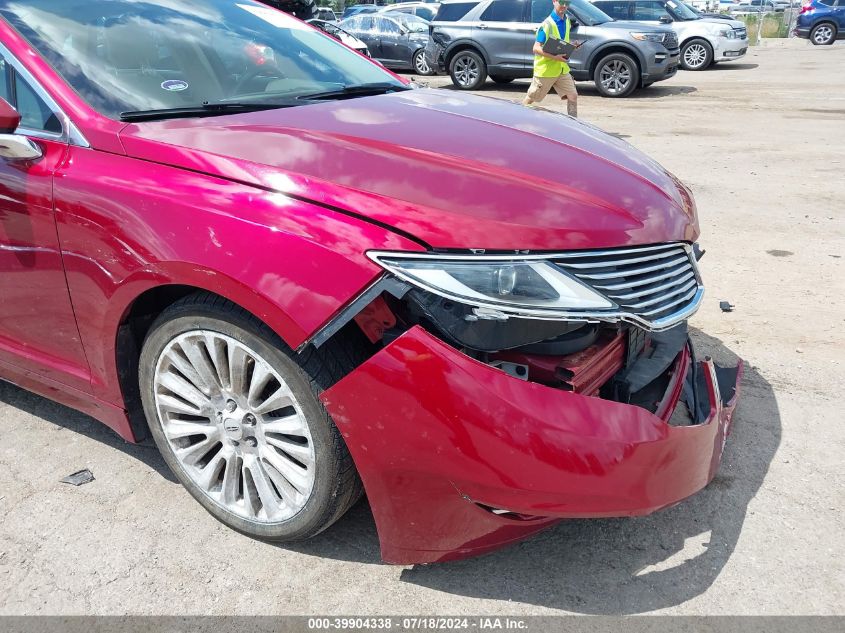 2014 Lincoln Mkz VIN: 3LN6L2J96ER822623 Lot: 39904338